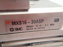 SMC MXS16-30ASP Cylinder Air Slide Table, Press. 0.15~0.7 MPa W/ D-A93 Sensors - Maverick Industrial Sales