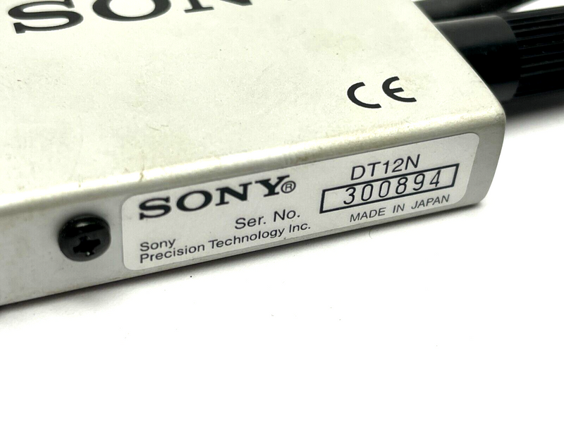 Sony DT12N Digital Gauging Probe - Maverick Industrial Sales