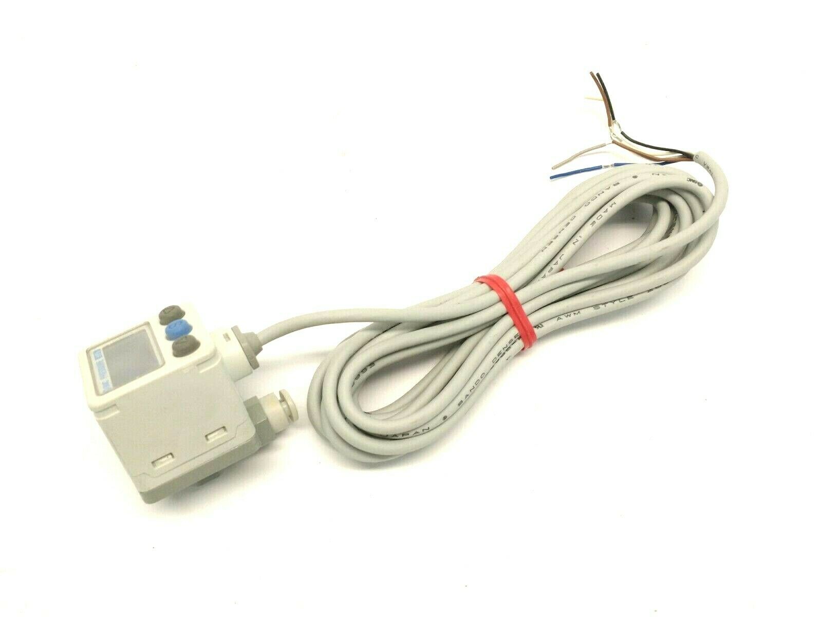 SMC ZSE40A-C4-T-X501 Digital Pressure Vacuum Switch 24 VDC 0-15 PSI - Maverick Industrial Sales