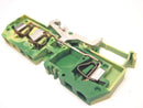 WAGO 282-687 3-Conductor Ground Terminal Blocks 51128276 Green/Yellow LOT OF 11 - Maverick Industrial Sales