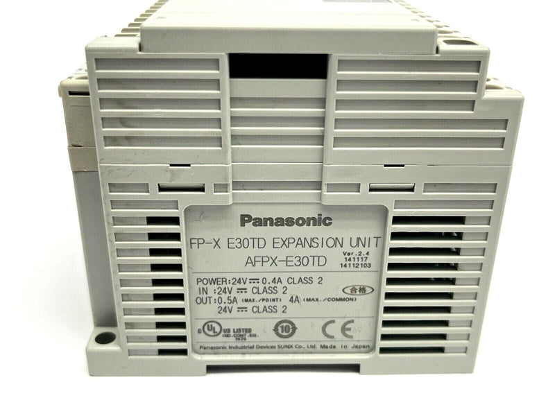 Panasonic AFPX-E30TD FP-X E30TD Expansion Unit - Maverick Industrial Sales