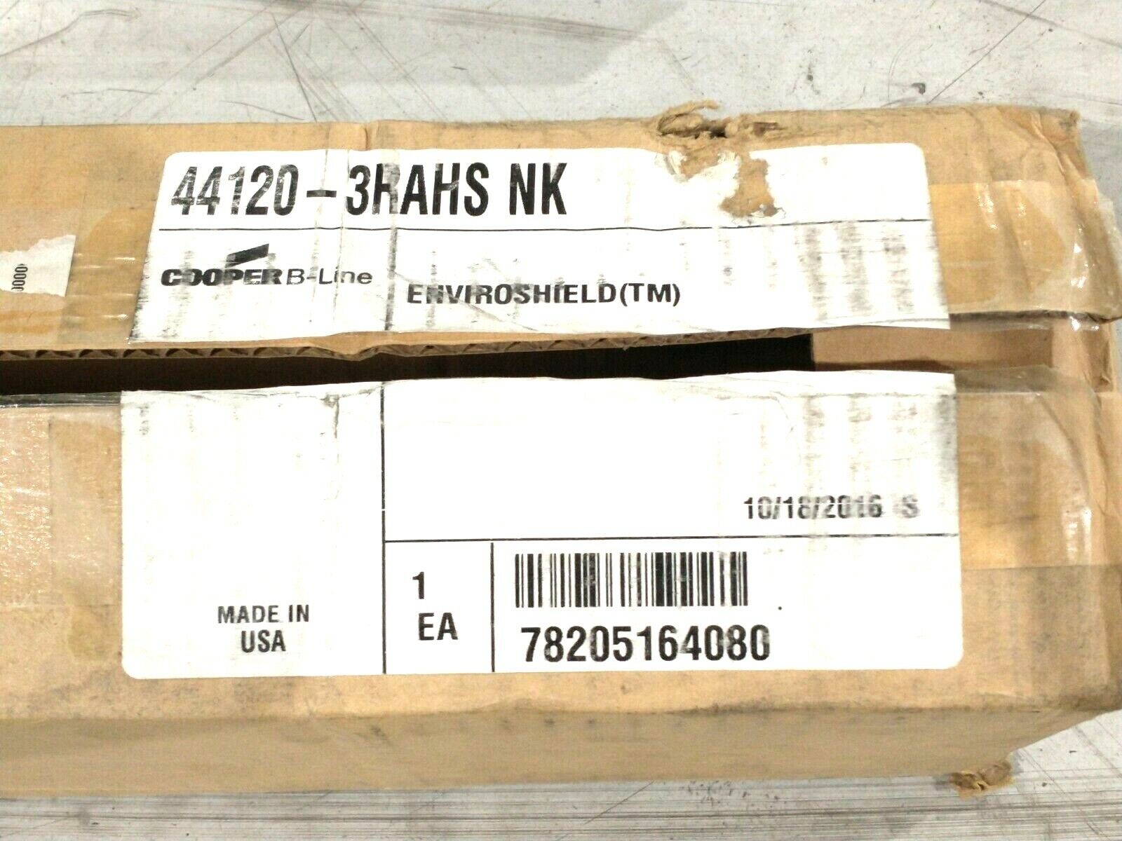 Cooper B-Line 44120-3RAHS NK EnviroShield Hinged Cover Wireway 120" x 4" x 4" - Maverick Industrial Sales