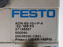 Festo ADN-63-10-I-P-A-S2-M8 K5 Pneumatic Cylinder 63mm Bore 10mm Stroke - Maverick Industrial Sales