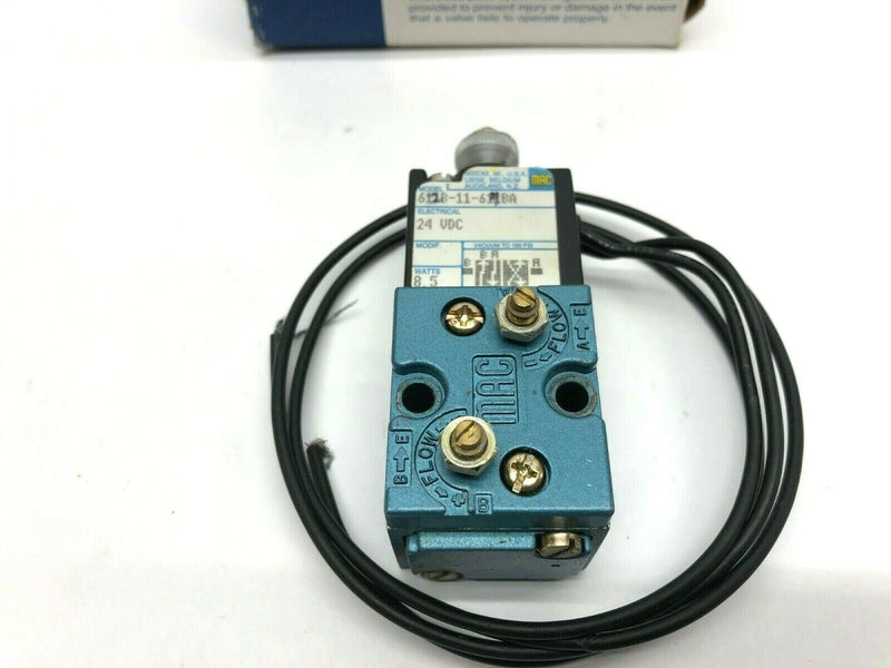 MAC 612B-11-64BA 24VDC Pneumatic Solenoid Valve - Maverick Industrial Sales