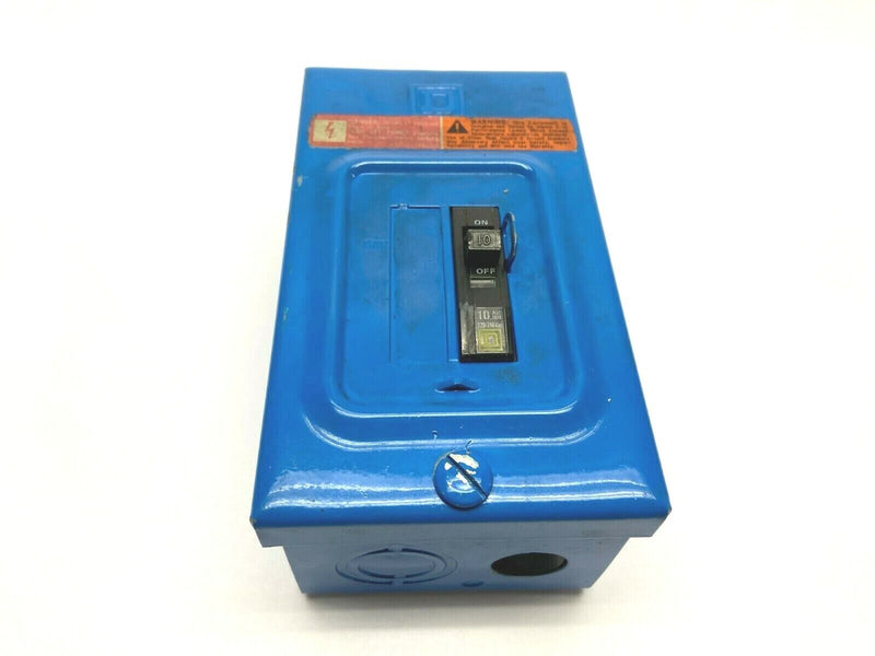 Square D Q02L30S Blue Enclosure Load Center 10A Amp Circuit Breaker - Maverick Industrial Sales