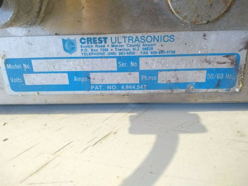 Crest Ultrasonics 4NT-730-3 Tank - Maverick Industrial Sales