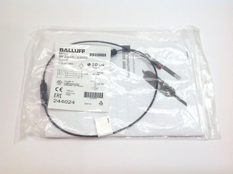 Balluff BMF00JJ Magnetic Field Sensor BMF 203K-H-PI-C-A8-S4-00,3 - Maverick Industrial Sales