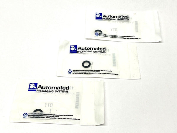 Automated Packaging Systems 10157A1 O-Ring 3/8" ID x 9/16" OD LOT OF 3 - Maverick Industrial Sales