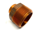 Mueller Streamline Tube Adapter Wrot Copper 1-1/2" x 1" Nominal, 1-3/4" L - Maverick Industrial Sales