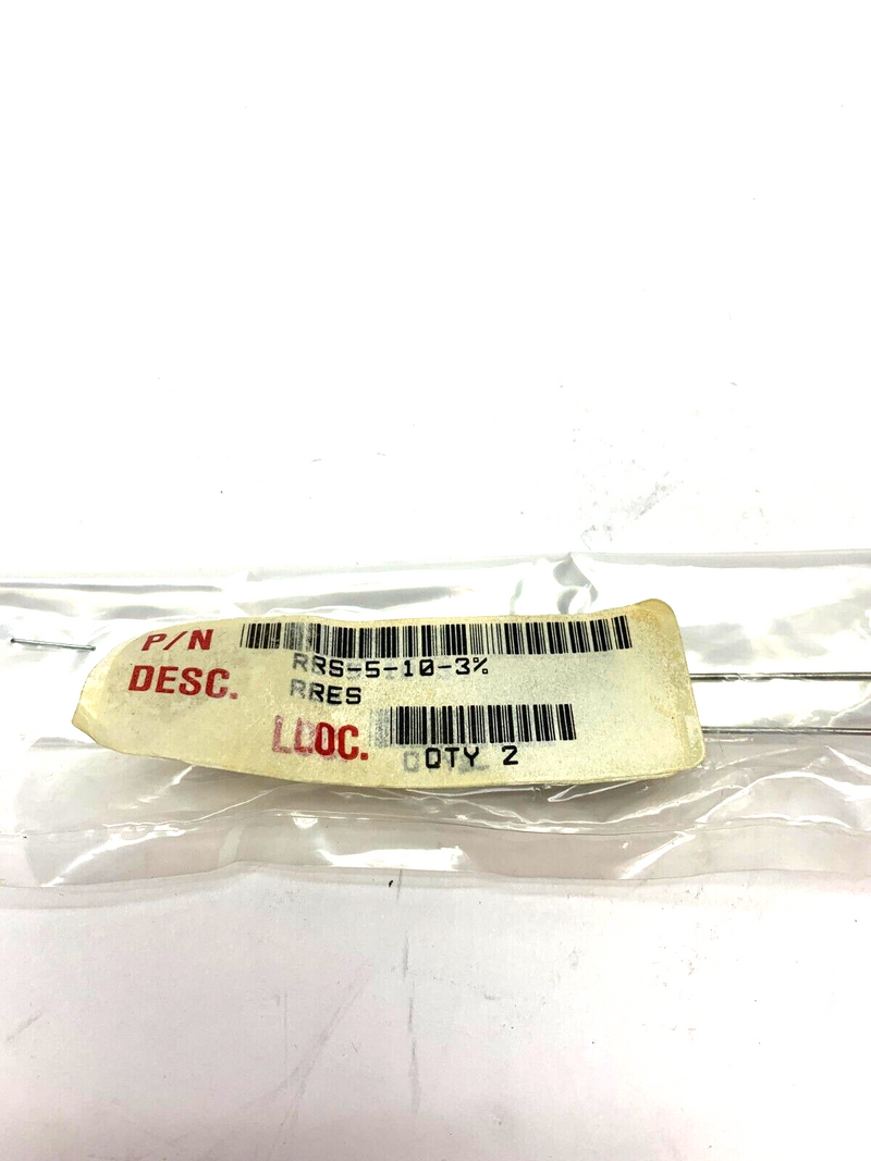 Allen Bradley RRS-5-10-3% Carbon Comp Resistors PACK OF 2 - Maverick Industrial Sales