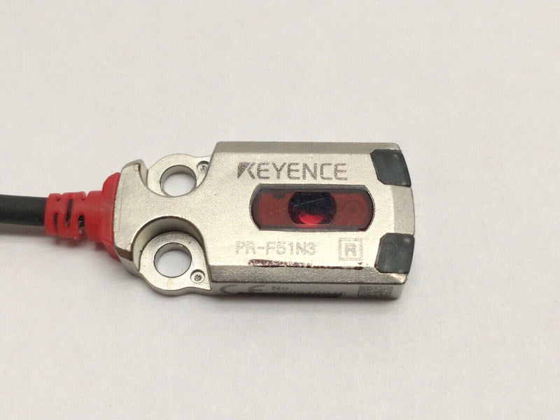 Keyence PR-F51N3 Flat Transmissive Miniature Photoelectric Sensor 93" Cable - Maverick Industrial Sales