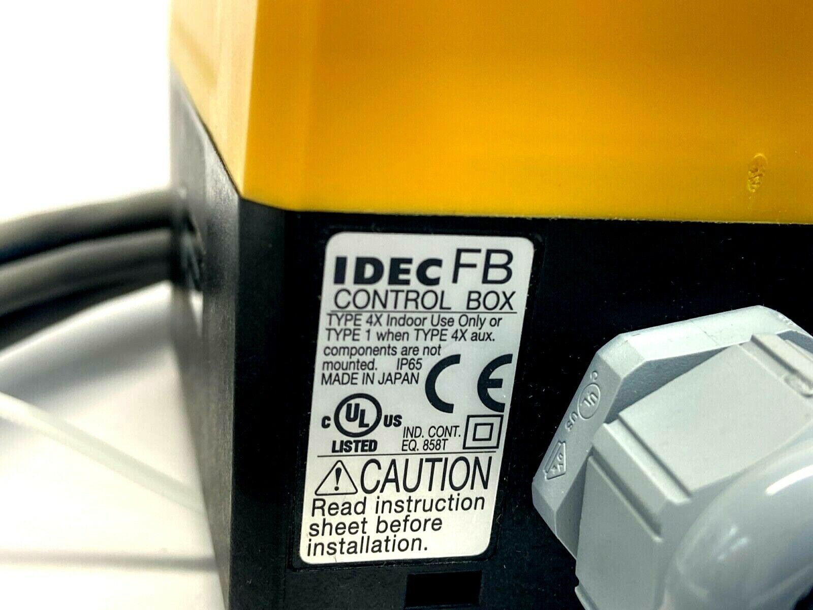 FB1W-HW1B-V402R | IDEC FB1W-HW1B-V402R Emergency Stop Control Box