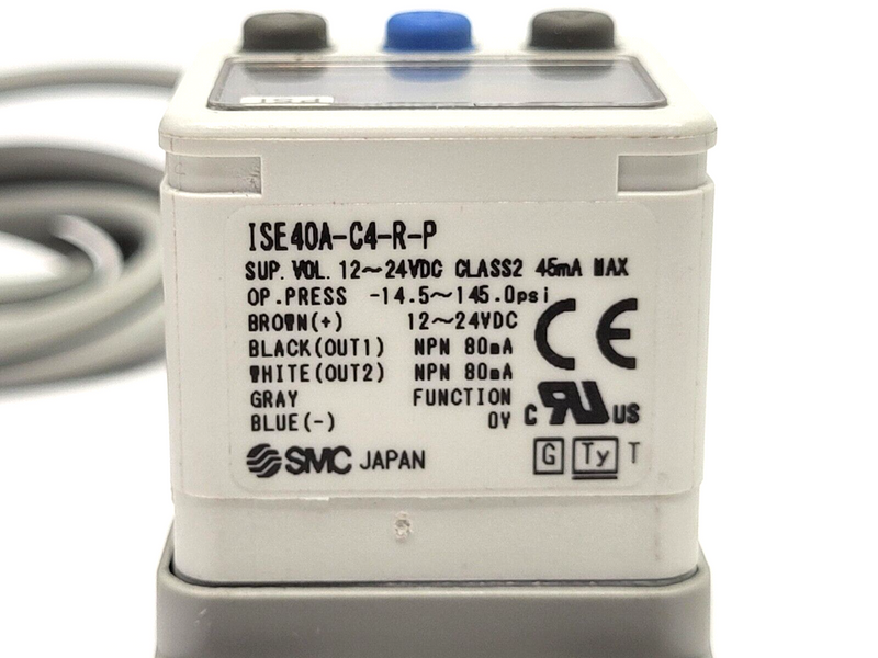SMC ISE40A-C4-R-P Pressure Switch - Maverick Industrial Sales