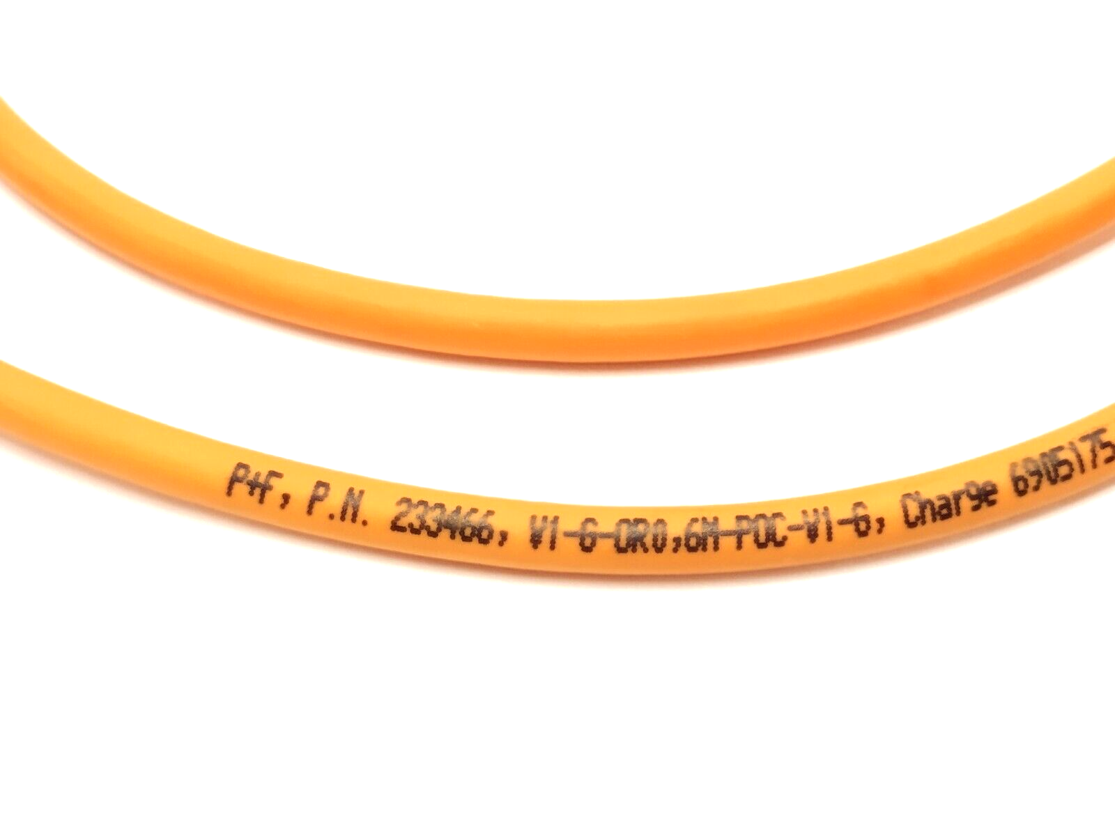 Pepperl+Fuchs V1-G-OR0,6M-POC-V1-G Connection Cable M12 4-Pin M To F 0.6m 233466 - Maverick Industrial Sales