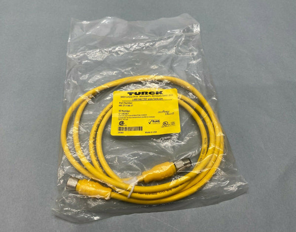 Turck KBE 2T-2-SBE 2T Microfast Double-Ended Cordset U-16167 - Maverick Industrial Sales