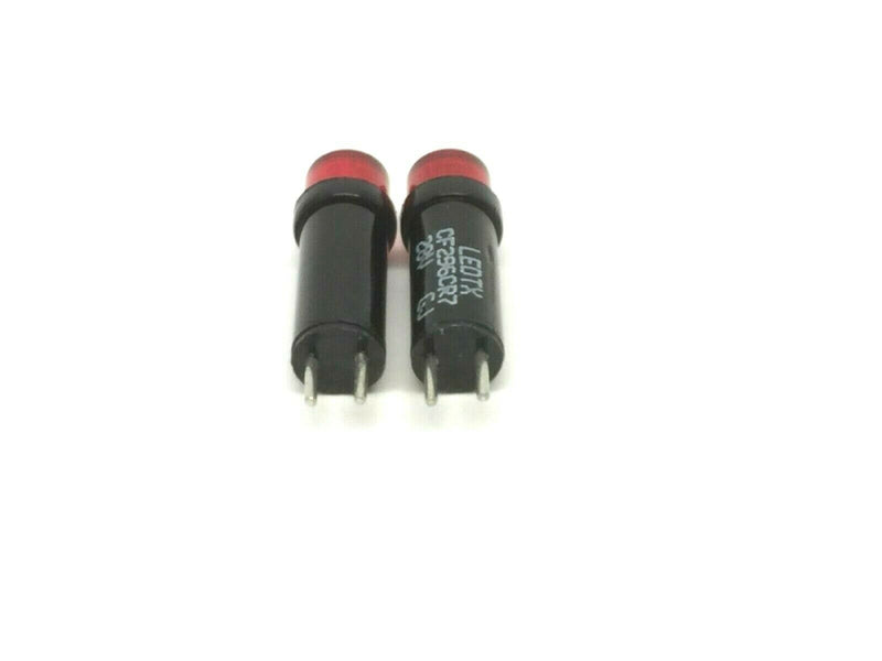 Ledtronics CF296CR7 LED Indicator Red LOT OF 2 - Maverick Industrial Sales