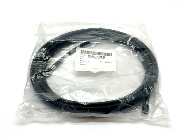 CoaXpress CX-301-2-301-05 Rev. A Machine Vision Cable 5m Length - Maverick Industrial Sales