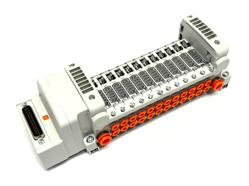 SMC VV5QC11-12N3FD0-D0NS Plug In Manifold Base 12-Station D-Sub - Maverick Industrial Sales