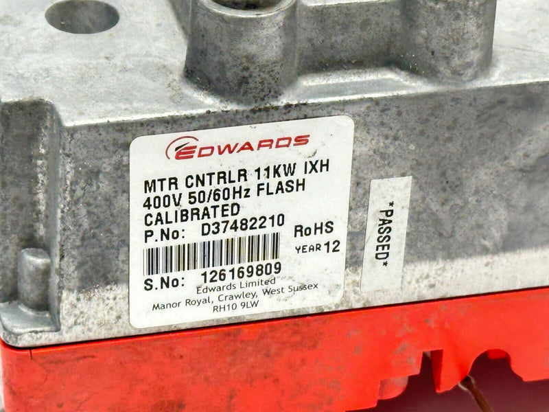 Edwards D37482210 MTR CNTRLR 11KW IXH 400V 50/60Hz Flash Calibrated - Maverick Industrial Sales