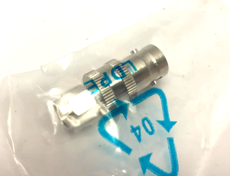 Amphenol 242102 Coaxial Connector SMA Plug Male Pin to BNC Jack Female Socket - Maverick Industrial Sales