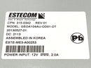 Estecom GEOA104AU-OD01-DT Rev:01 10.4" Open Touch Frame Monitor 315-0342 - Maverick Industrial Sales