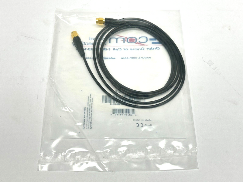 L-Com CC174S-5 RG174 Coaxial Cable SMA Male / Male 5ft - Maverick Industrial Sales