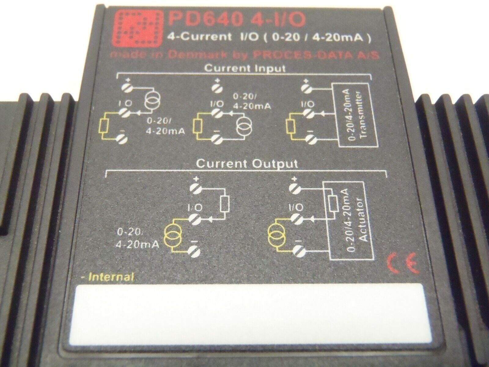 PD640 4 I/O | Proces-Data PD640 4-I/O Module 4 Current I/O 0-20/4-20mA - Used - Maverick Industrial Sales