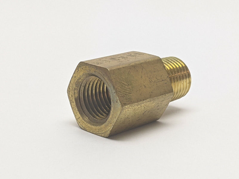 Parker 4-4 RA-B Brass Reducing Adapter 1/4 MNPT to 1/4 FNPT - Maverick Industrial Sales