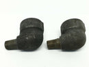 Pipe Elbow 1/8" Threaded 90 Degree Street 3000 LOT OF 2 - Maverick Industrial Sales