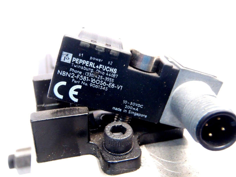 Norgren EC63D1090A00D1510 Clamp/ Pepperl Fuchs NBN2-F581-160S6-E8-V1 Sensor - Maverick Industrial Sales