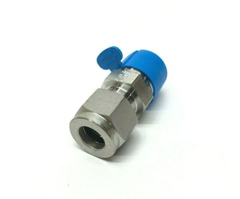 BI-Lok 316-3/8-BK SS Connector Fitting, DCT-6-6-SS, 3/8" Tube, 3/8" Male NPT - Maverick Industrial Sales