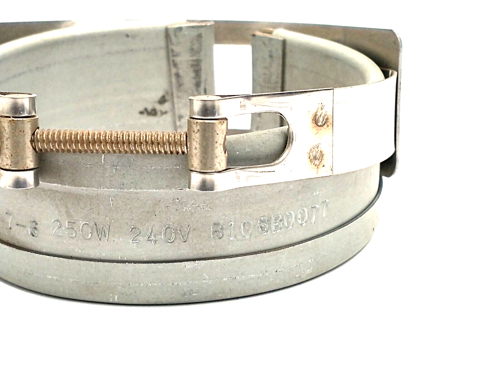 Ogden B106B0077 Band Heater 2-1/2" I.D. 1" Wide w/ Clamp 240V 250W B25ST10 7-6 - Maverick Industrial Sales