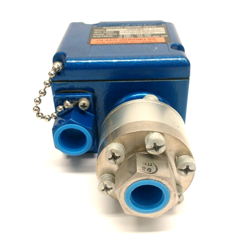 Neo-Dyn 100P4-3C3 Internal Adjustment Pressure Switch 10-160PSIG Range 1000PSIG - Maverick Industrial Sales