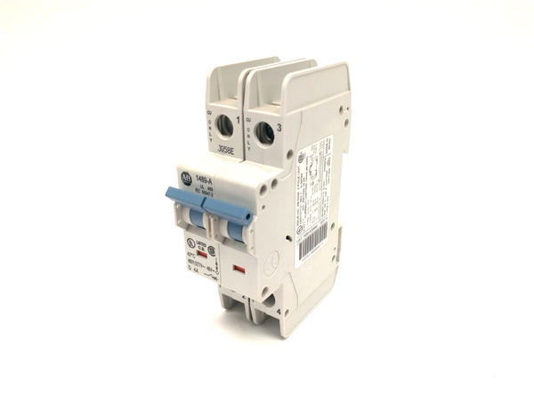 Allen Bradley 1489-A2D040 Ser. A Miniature Circuit Breaker 2P 480Y/277V 4A - Maverick Industrial Sales