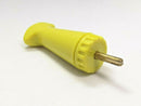 Warner PP25GY Yellow Supercon Plug 25 Ampere 125-250V AC/DC 600V - Maverick Industrial Sales