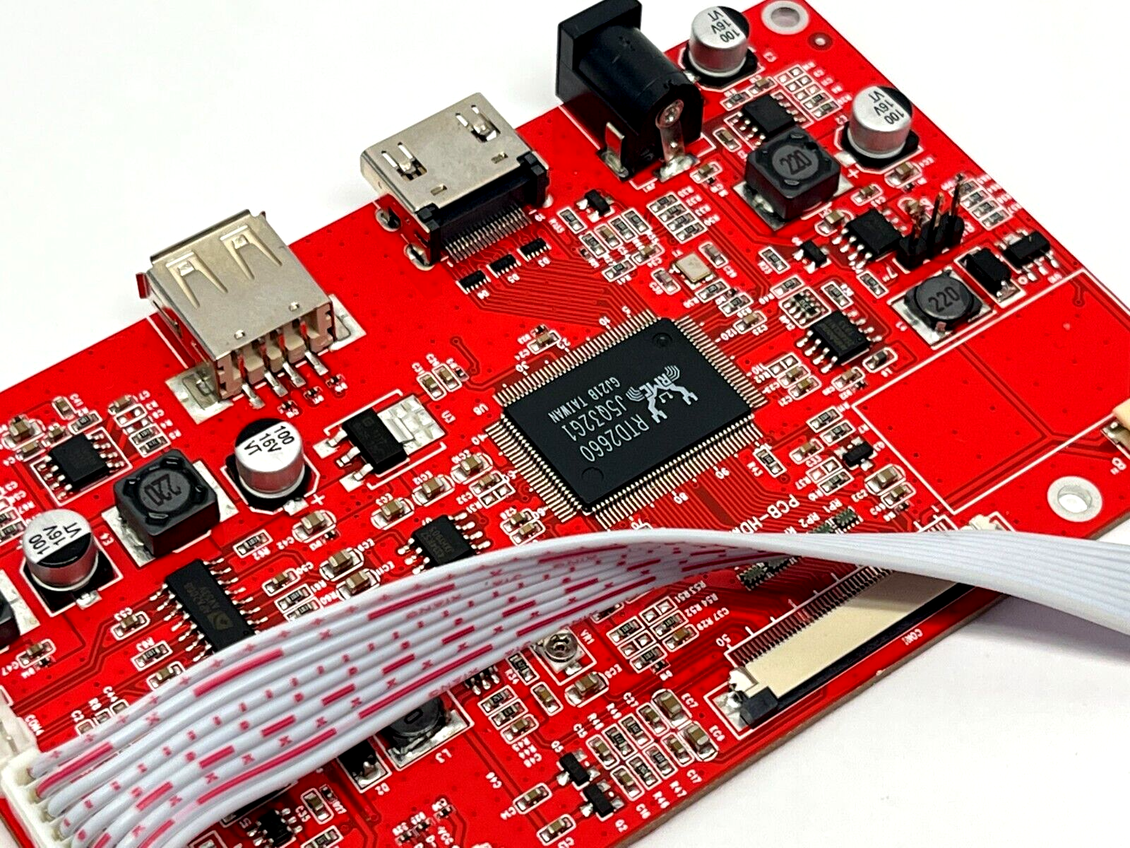 S070SWV49ED-DC35 | Phoenix Display 7" Touch Display w/ HDMI Driver Board and Power - New Other - Maverick Industrial Sales