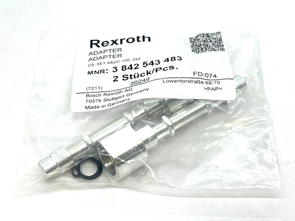 Bosch Rexroth 3842543483 Adapter Set - Maverick Industrial Sales