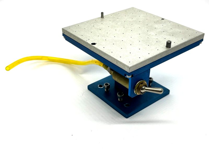 Pneumatic Air Table 4-1/2" x 4-1/2" Surface w/ Adjustable Mount and Switch - Maverick Industrial Sales