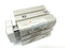 SMC CDQMB25-15 Pneumatic Cylinder 25mm Bore 15mm Stroke - Maverick Industrial Sales