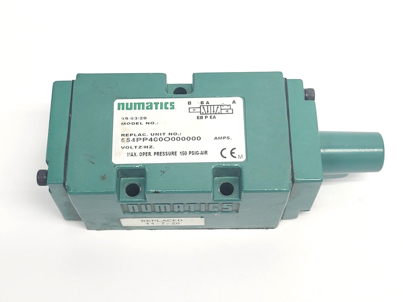 Numatics 554PP400O000000 Pneumatic Pilot Valve - Maverick Industrial Sales