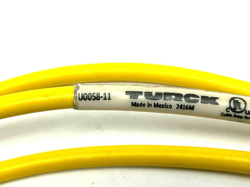 Turck PKG 4M-6 Cordset 8ft Length U0058-11 - Maverick Industrial Sales