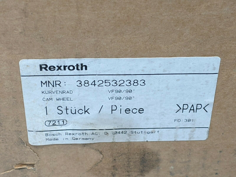 Bosch Rexroth 3842532383 Curve Wheel VF90 90 Degree - Maverick Industrial Sales