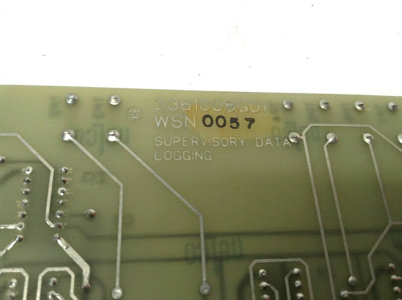 Westinghouse 3361C08G01 Supervisory Data Logging Printed Circuit Board - Maverick Industrial Sales