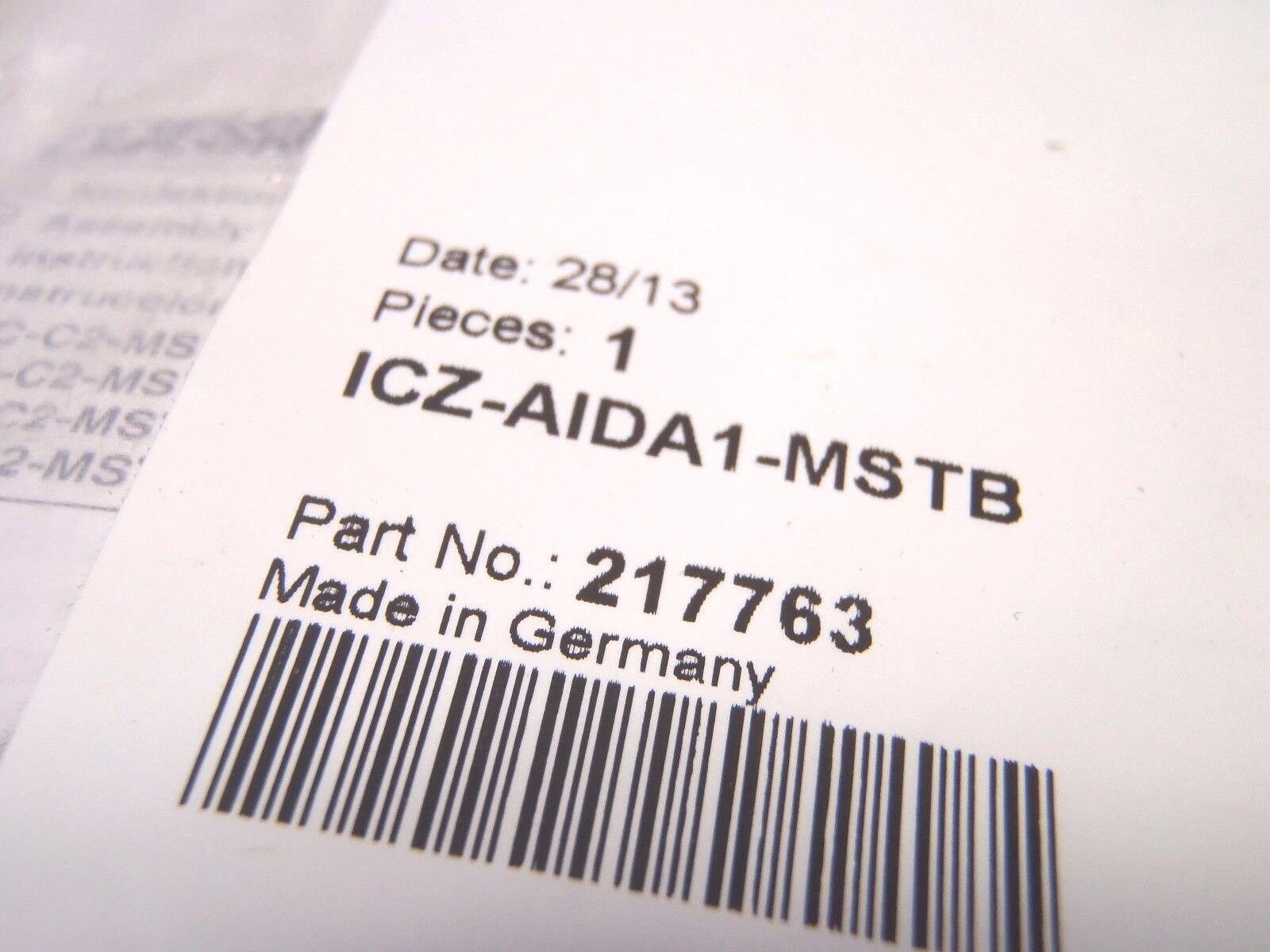Pepperl+Fuchs ICZ-AIDA1-MSTB Plug Connector MSTB 217763 - Maverick Industrial Sales