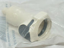 Cole-Parmer 31307-10 Quick Disconnect Fitting Polysulfone Valved Hose Barbs 3/8" - Maverick Industrial Sales