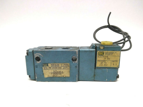 MAC Valves 811C-PM-601BA-152 Solenoid Valve with 24VDC Coil - Maverick Industrial Sales