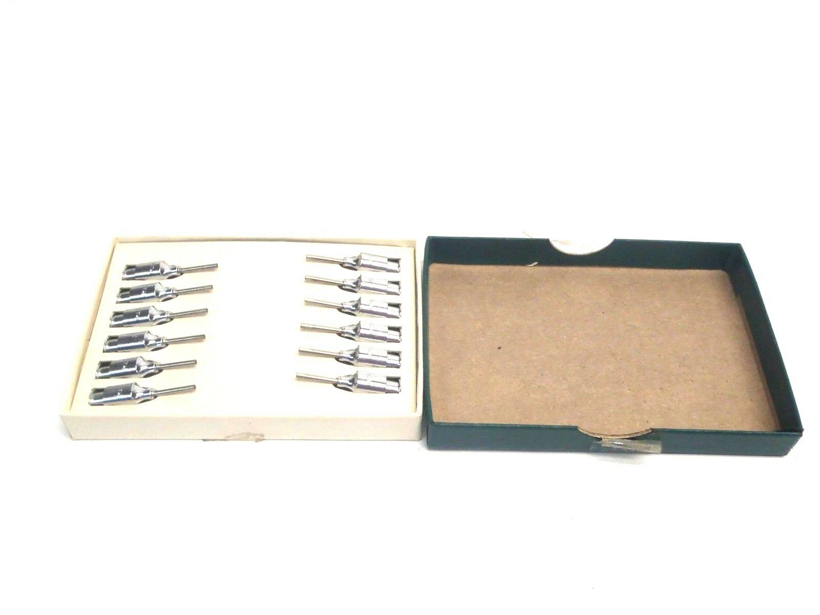 Lot of (12) Vita 16 Gauge 1/2" Probe Point Stainless Steel Reusable Needles - Maverick Industrial Sales