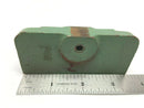 B-16073 Green Vibratory Block Holder 2-1/2" ID M8 Metric Screw Holes - Maverick Industrial Sales