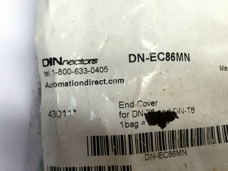 Lot of 22 Automation Direct DN-EC86MN DINnectors Gray 43011 - Maverick Industrial Sales