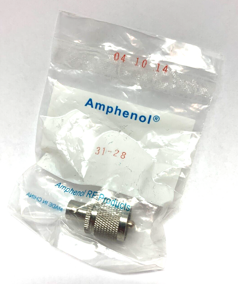Amphenol 31-28 Connector Adapter UHF Plug to BNC Jack - Maverick Industrial Sales